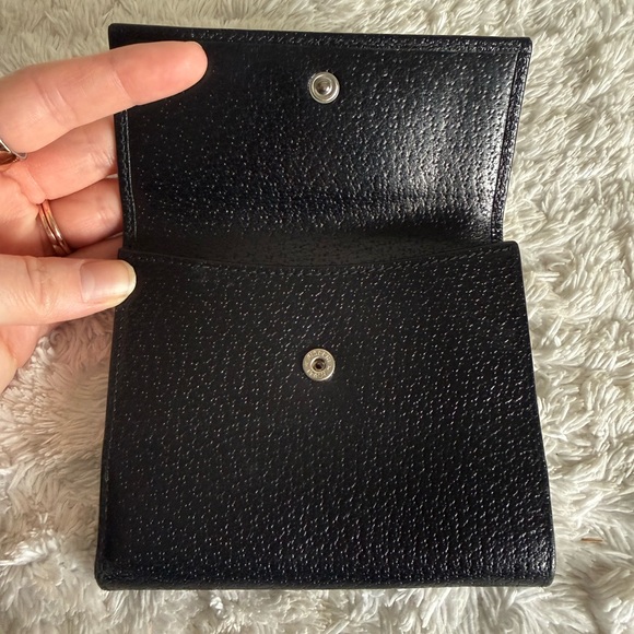Salvatore Ferragamo Black Leather Bifold Wallet - Picture 7 of 12